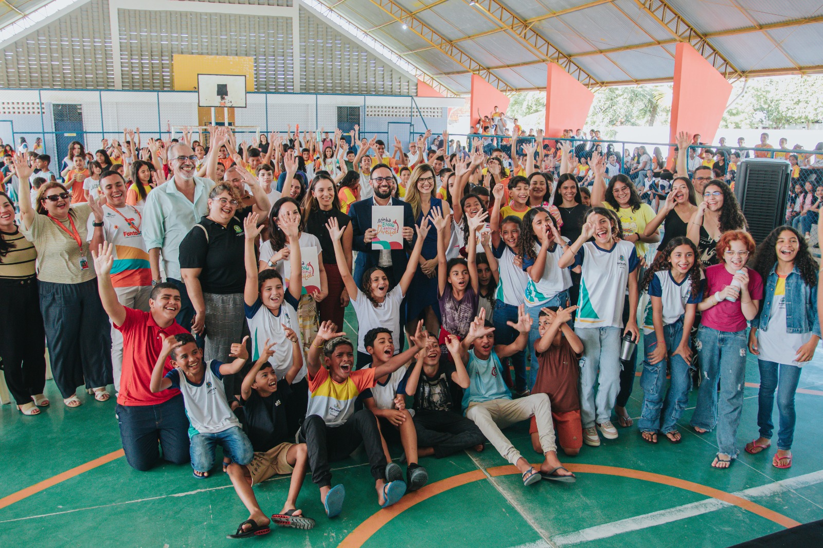 Defensoria Pública lança terceira edição do projeto “Minha Escola Ensina Direitos” em escola do Jangurussu