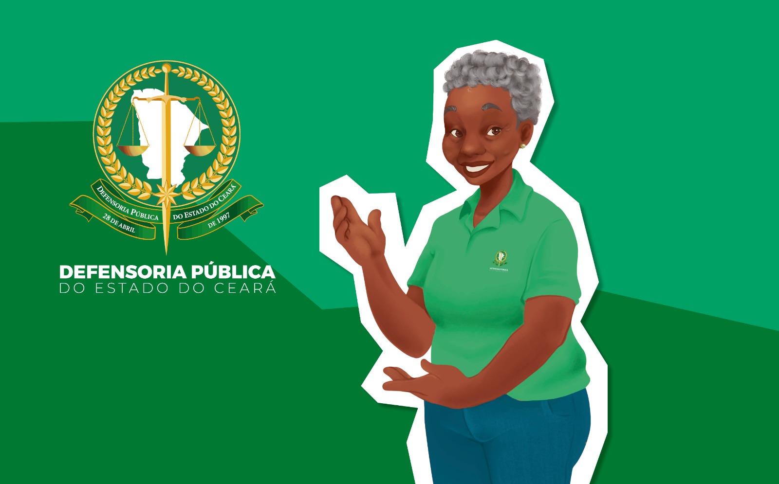 Dona Dedé, assistente virtual da Defensoria, ganha nova identidade e adota linguagem simples