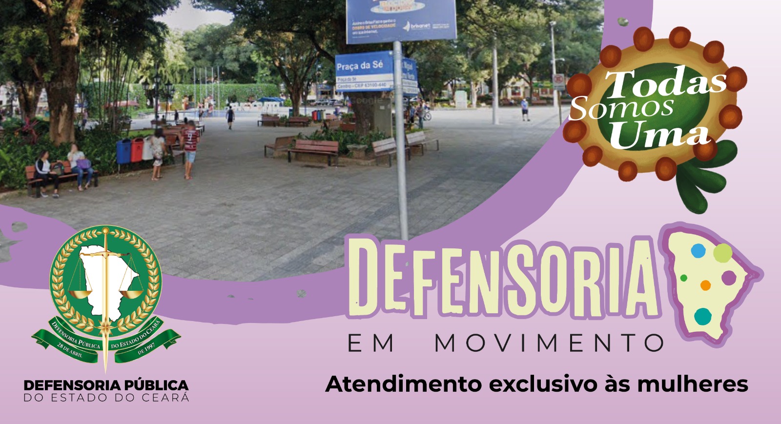 Agosto Lilás: Defensoria leva ao Cariri ação especial pelos 20 anos da Lei Maria da Penha