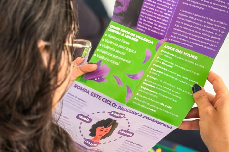 Agosto Lilás: Defensoria em Movimento conclui primeira etapa de atendimentos prioritários para mulheres em Fortaleza