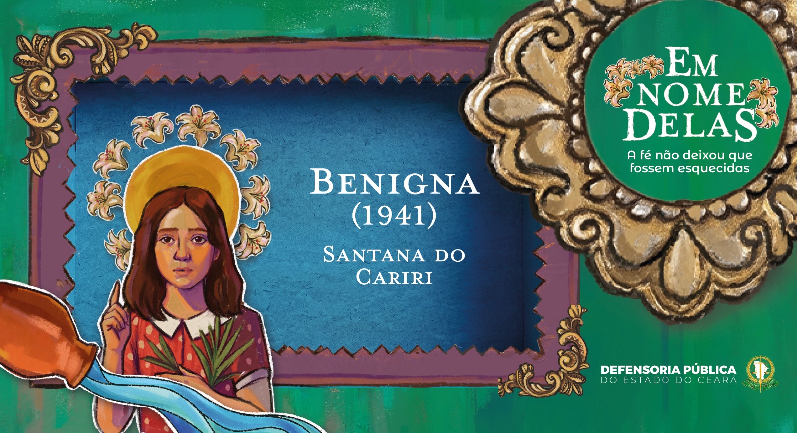 Menina Benigna, do martírio à devoção da primeira beata cearense