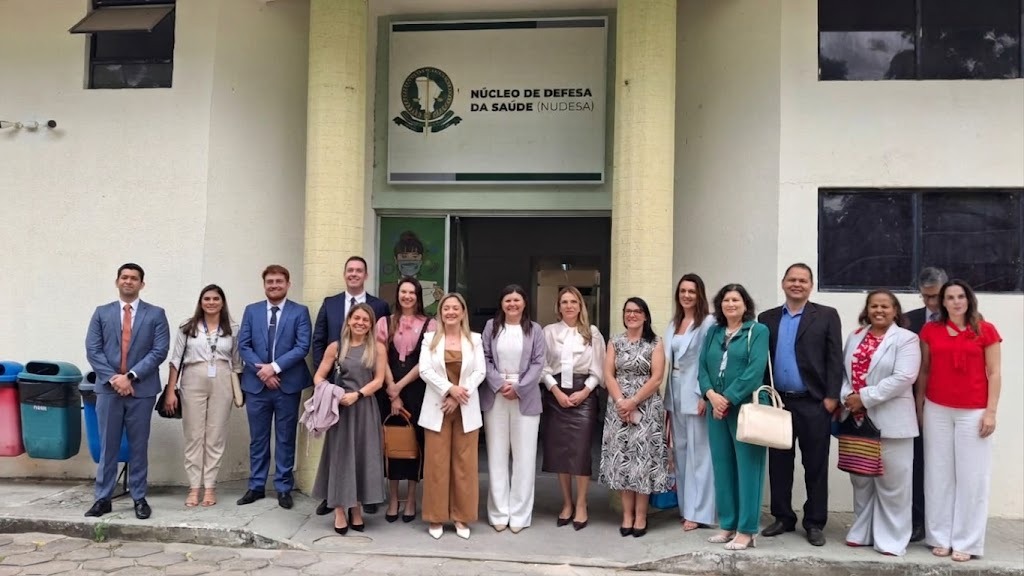 Fonajus Itinerante faz visita técnica no Núcleo de Defesa da Saúde da Defensoria